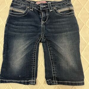 Almost Famous Kids Dark Blue Denim Shorts